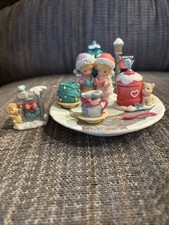 Precious Moments Kids Caroling Miniature Tea Set 775320