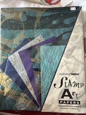 ALL NIGHT MEDIA Stamp Art Papers