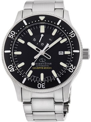 ORIENT STAR RE-AU0301B00B Taucher Schwarz Graphit Herrenuhr - Made IN Japan