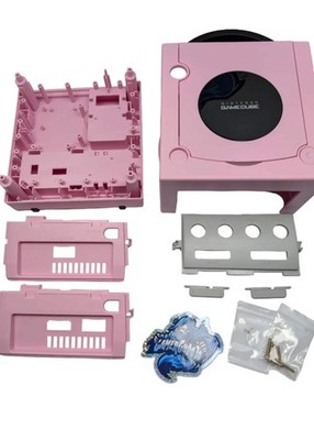 Nintendo GameCube Full Replacement Shell / Casing - Pink - DOL-001 and DOL-101