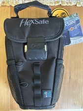 AquaVault FlexSafe Anti-Theft Portable Travel Safe Combination Lock Black