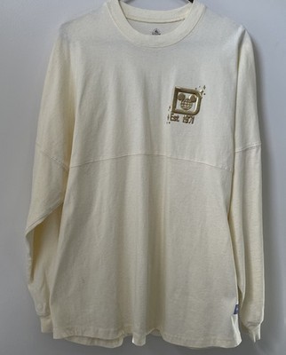 Walt Disney World Gold Pixie Dust Glitter Castle Spirit Jersey Size X-LARGE