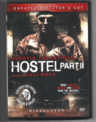 HOSTEL PART 2 II DVD COMPLETE = DISC+CASE+ARTWORK QUENTIN TARANTINO