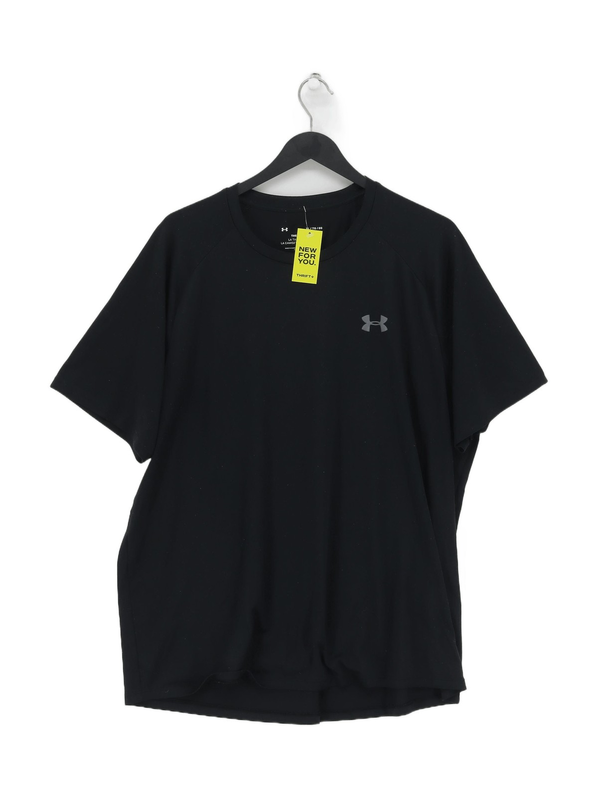 T shirt uomo Helly Hansen XL nera 100% altra basic