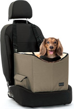 Dog/Cat Booster Seat with Pockets, Small Dog Car Seat for Cars, Trucks and Suvs