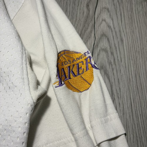 Vintage Kobe Bryant #8 Los Angeles Lakers Long-Sleeve Jersey Shirt-INK NBA Y2K - Picture 4 of 10