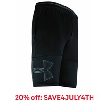New With Tags Mens Under Armour Gym UA Big Logo Muscle Athletic Logo Shorts