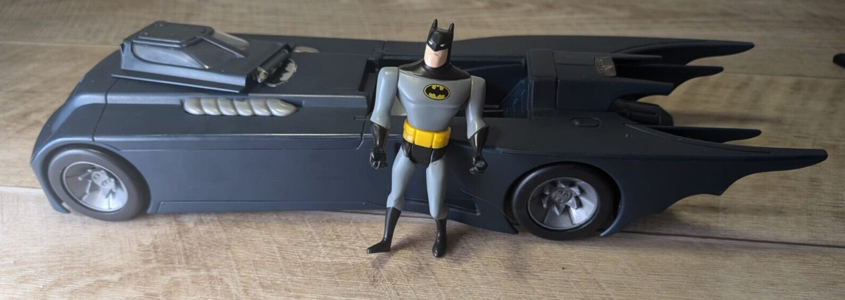 バットマン　フィギュア　Batman　Batmobile　ケナー 1993年 Vintage 1993 Tonka Kenner Batman The Animated Series Batmobile