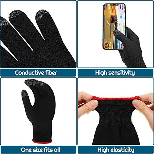 4 Paar Anti Schweiß Gaming Handschuhe Touchscreen Hochempfindliche Gamer Handschuhe - Bild 6 von 7