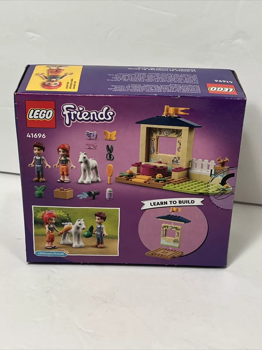 LEGO FRIENDS Pony Washing Stable 41696 NEW Sealed Box Wear