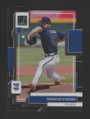 2022 Chronicles Clearly Donruss #10 SPENCER STRIDER Raw - Atlanta Braves - RY