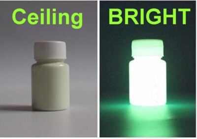 Glow in the Dark  Acrylic Star Ceiling Paint UV Black light Extra Sticky No Drip