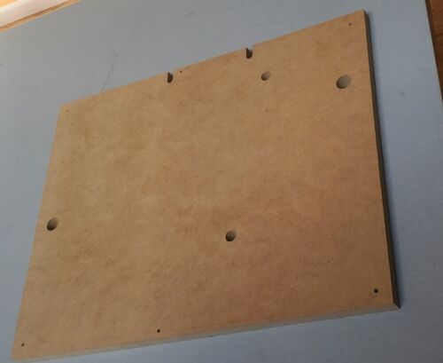 Thorens TD-160, 3/4" MDF Heavy Weight BOTTOM COVER Includes CORK MATT - Picture 4 of 11