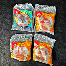 Lot of 4 McDonald's Happy Meal Sleeping Beauty Figurines - Sealed Lot