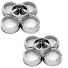 10 Pack Wide Mouth Mason Jar Replacement Rings Metal Band Rings for Canning Jars