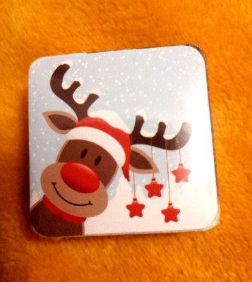 Weihnachten Nikolaus Elch magisches Handtuch 30x30 magic Towel 100% Baumwo