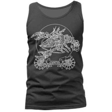 Cancer Zodiac Sign Horoscope Astrological Graphic Tank Top