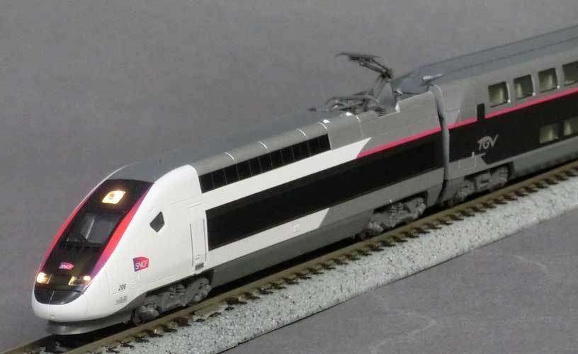 未使用 KATO 10-1324 TGV Duplex New Color KATO 10-1324 TGV Duplex