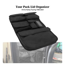 Tour Pack Lid Organizer Bag Pouch For Touring Ultra Classic King Chopped 93-2025