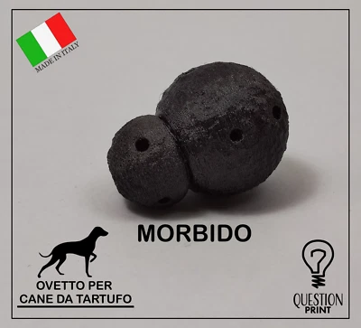 QUESTIONPRINT OVETTO MORBIDO PER ADDESTRAMENTO CANE DA TARTUFO FINTO PER OLIO ESSENZIALE v4