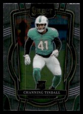 2022 Select #239 Channing Tindall Rookie Dolphins