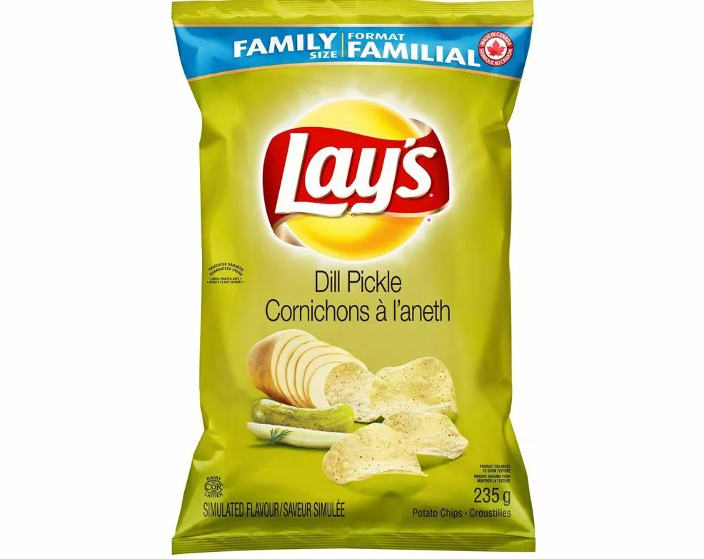 Lays dill cheap pickle chips