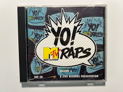 YO! MTV Raps Volume 2 (Audio CD, 1991, Jive Records)