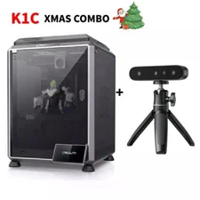 Creality K1C 3D Printer Upgraded 600mm/s High-Speed+CR-Scan Ferret SE 3D Scanner