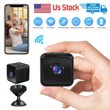 Mini Wifi Camera HD 1080P Home Security Camcorder Night Vision Battery Smart Cam