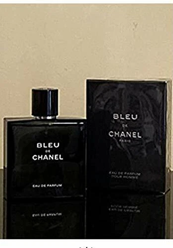 Bleu de Chanel by Chanel Parfum Spray (New 2018) 3.4 oz and A Mystery Name Brand Sample vile