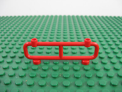 Vintage LEGO Red Bar 1 x 8 x 2 Fence Barrier 6398 6597 6338 6548