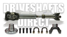 Rear Jk Wrangler 1350 Series Cv Driveshaft Solid U-joints 07-18 Jk Jeep