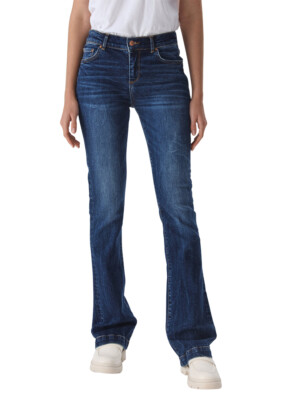 LTB Damen Jeans FALLON Flared Fit - Blau - Morna Undamaged Wash W26-W34 Stretch