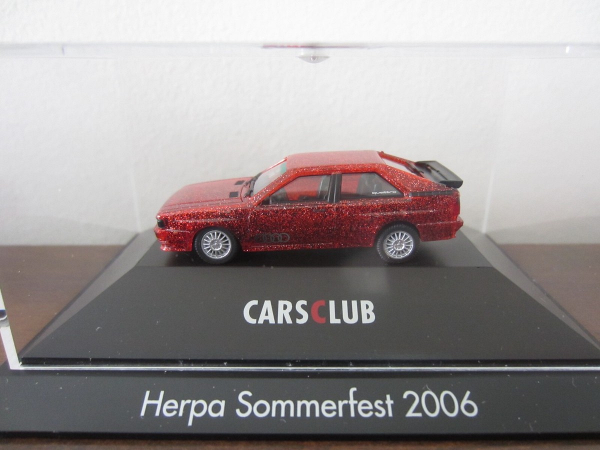 Miniature Voiture Audi Quattro - Échelle 1/87 - Marque Herpa - Neuf