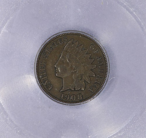 1908-S Indian Cent 1c ICG VF30 - Picture 3 of 4
