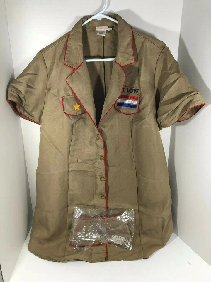 Sexy Disfraz de Halloween Dreamgirl SGT. Love 1X/2X Nuevo en Paquete Foto 3 de 4