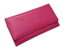Ladies Designer J Wilson Genuine Leather Wallet Women Quality Clutch Purse Card 