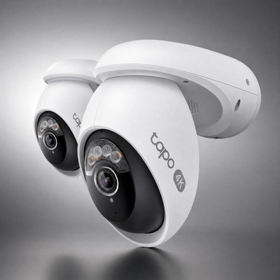 Tapo C560WS Überwachungskamera 4K 8MP 360° Wi-Fi 6 Dual-Band IP66 NEU OVP