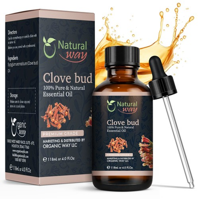 #ad Organic Way Clove Bud Essential Oil Natural Aroma Oil for Home $12.99
