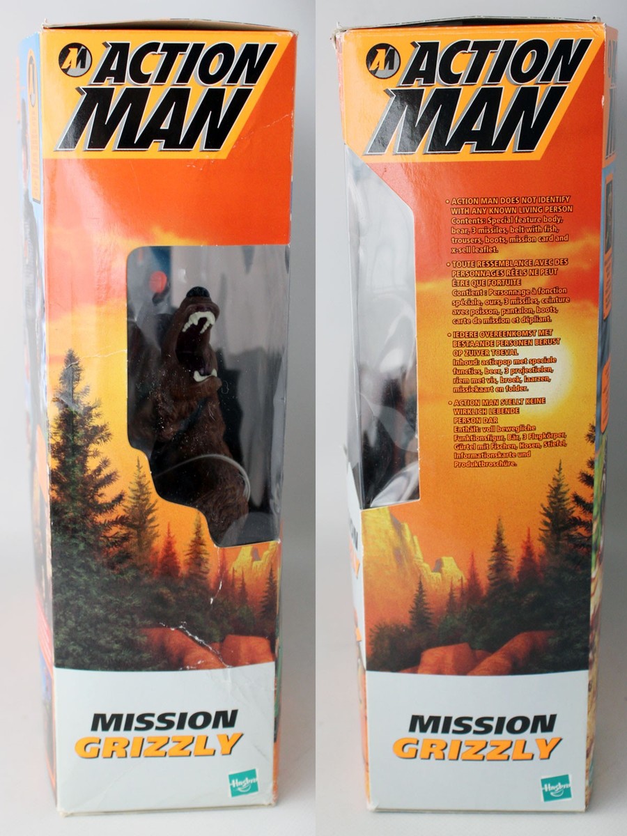 Action Man Hasbro 1999 Mission Grizzly Electronic RC NOS UK Gi Joe