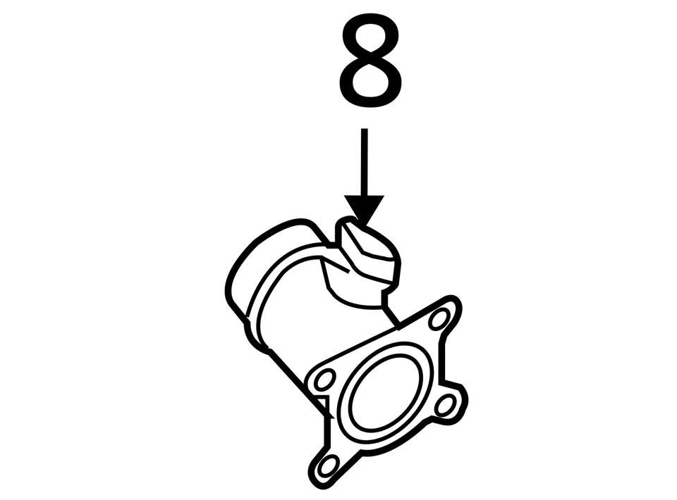 2004-2006 Nissan Altima Mass Air Flow Meter Maf UABTO - Image 4 of 4