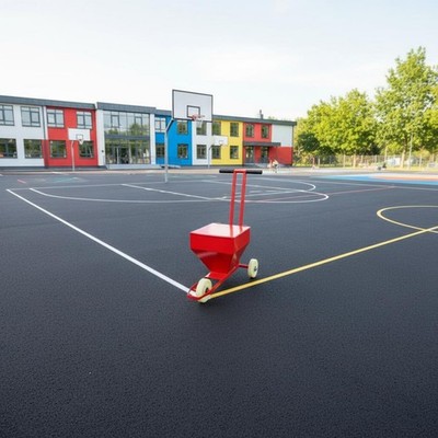 2-Wheel Dry Line Marker Even Rolling Wheels Field Marking Machine