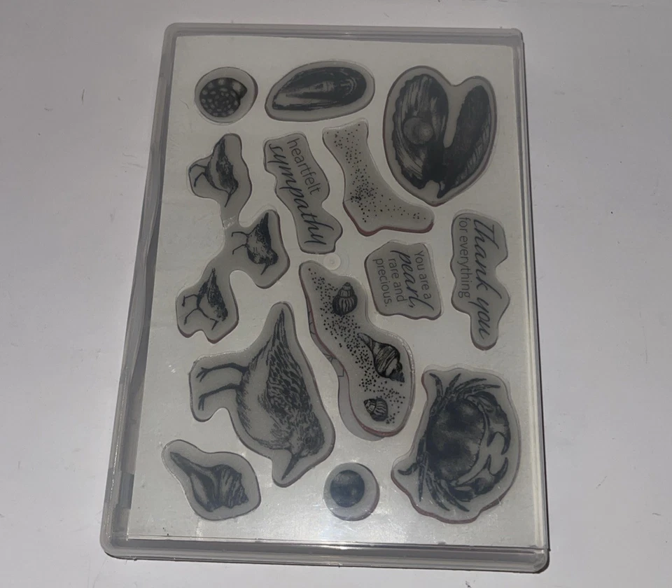 Estampillas adhesivas Stampin' Up SEASIDE BAY 13 #160436 solo estampillas Foto 3 de 3