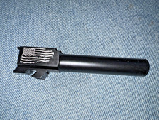 New Aftermarket Glock 19 G19 Gen 1-5 USA Flag Black Barrel Slide Part