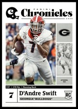 2020 Panini Chronicles Draft Picks #8 D'Andre Swift Red