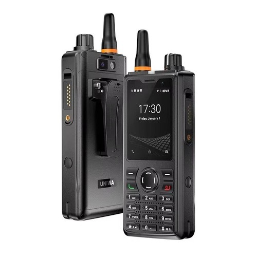 Unlocked F41 4G Android Waterproof Smartphone Walkie Talkie Radio UNIWA NFC - Afbeelding 6 van 12