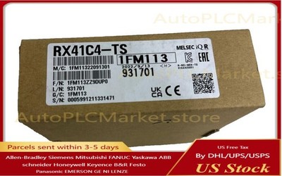 Mitsubishi RX41C4-TS PLC Processor Module MELSEC IQ R New