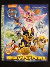 Vintage A Little Golden Book Paw Patrol Mighty Pup Power 2018 5664