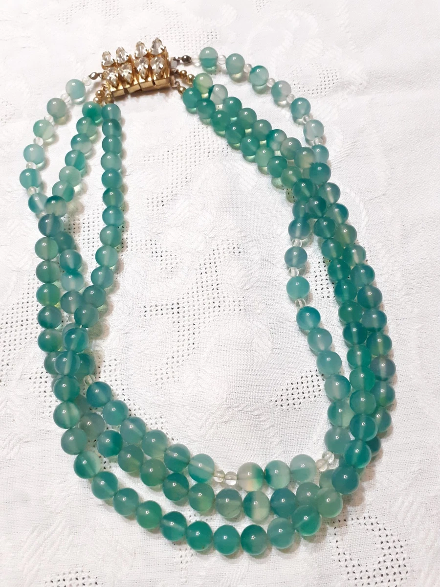 Roma antica Vetro Bracciale con perle di vetro arancioni e
