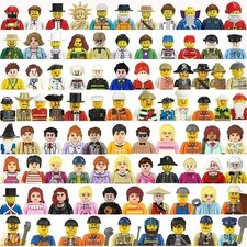40x  Minifigures Bundle Job Lot Random Figures Mixed Characters
